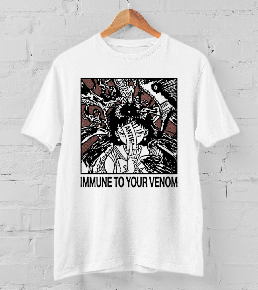 Antifa Immune To Your Venom Antifascist T-Shirt