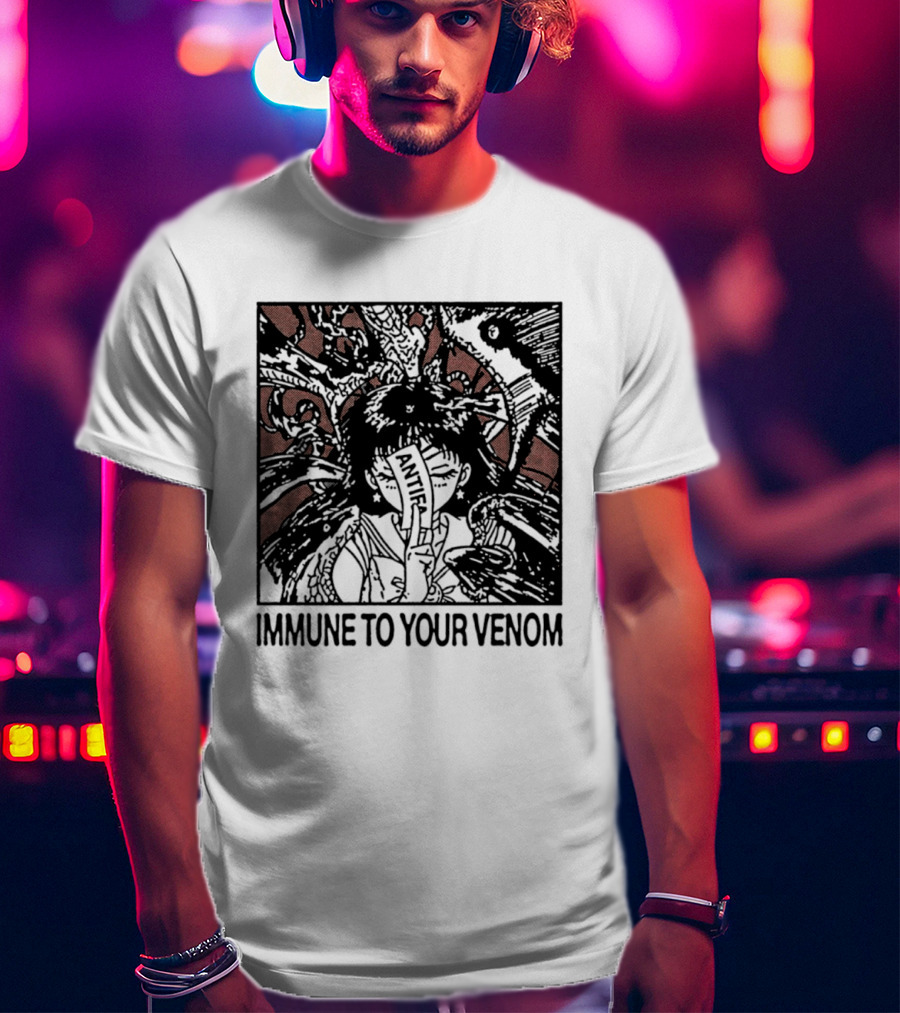 Antifa Immune To Your Venom Antifascist T-Shirt
