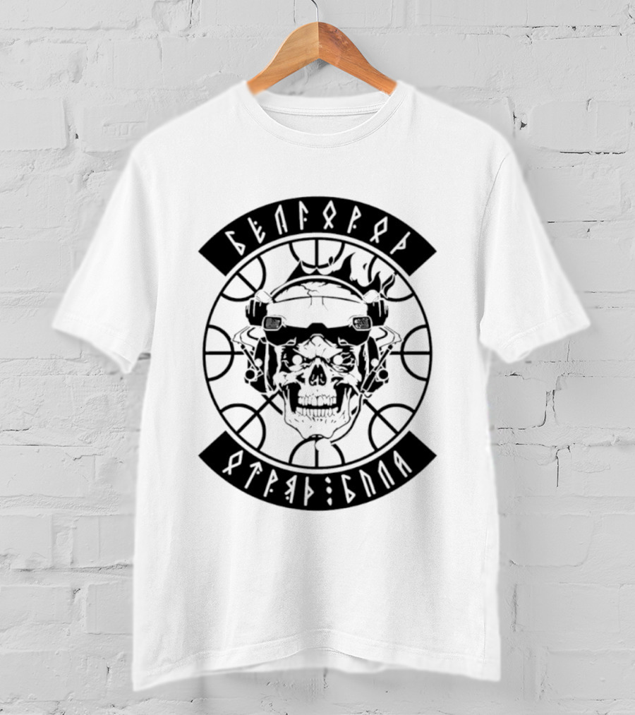 Belgorod UAV Squad Skull Tactical Military Skull T-Shirt