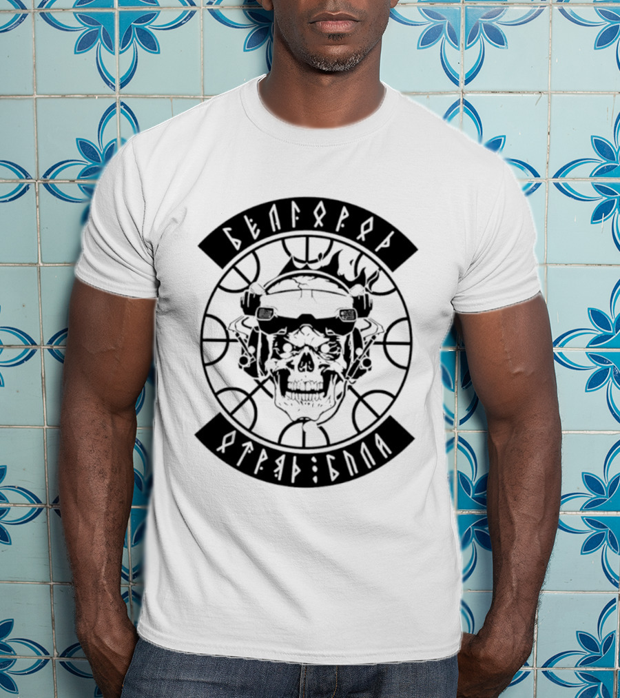 Belgorod UAV Squad Skull Tactical Military Skull T-Shirt