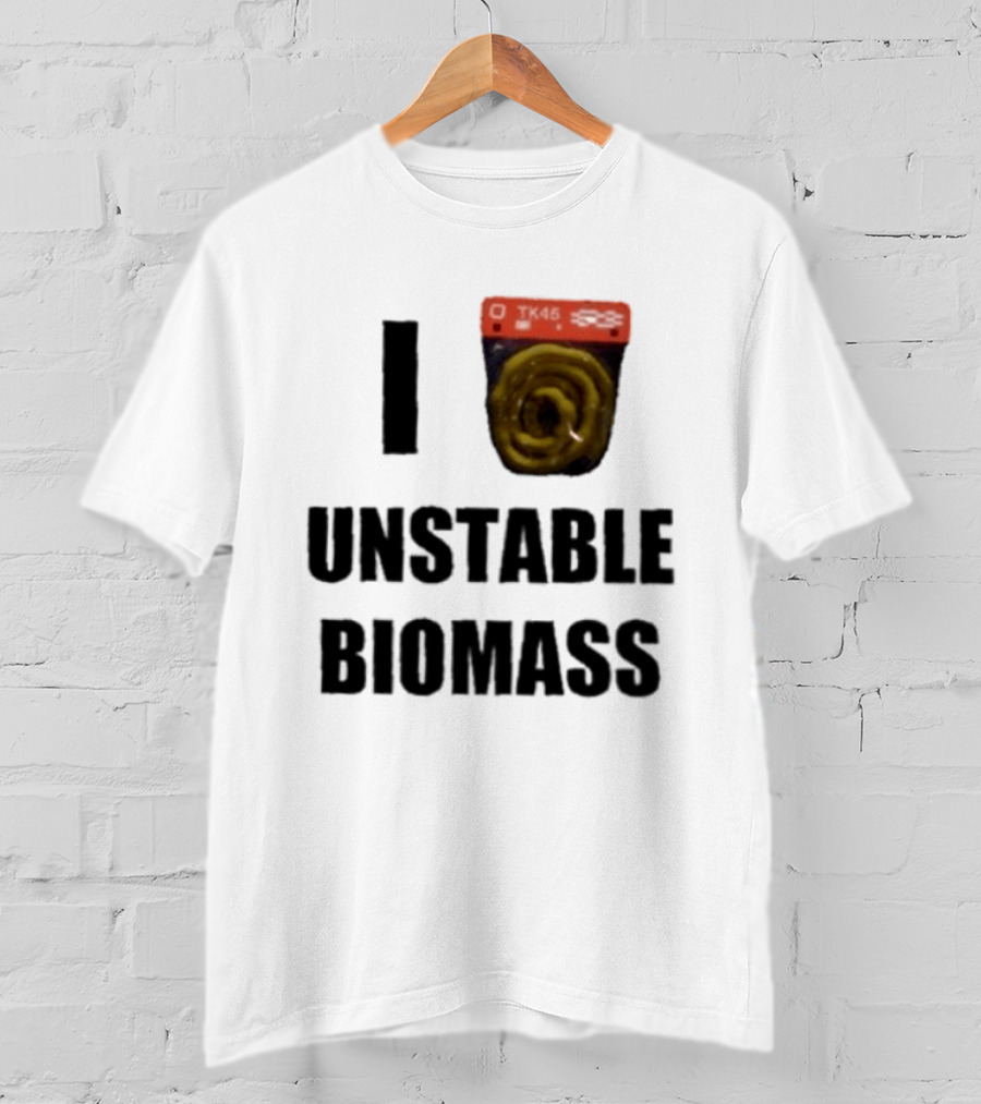 I Love Unstable Biomass TK45 Sci Fi Laboratory T-Shirt
