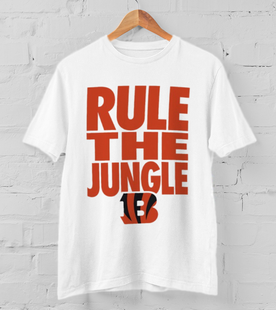 Cincinnati Bengals Rule The Jungle Bengals B T-Shirt