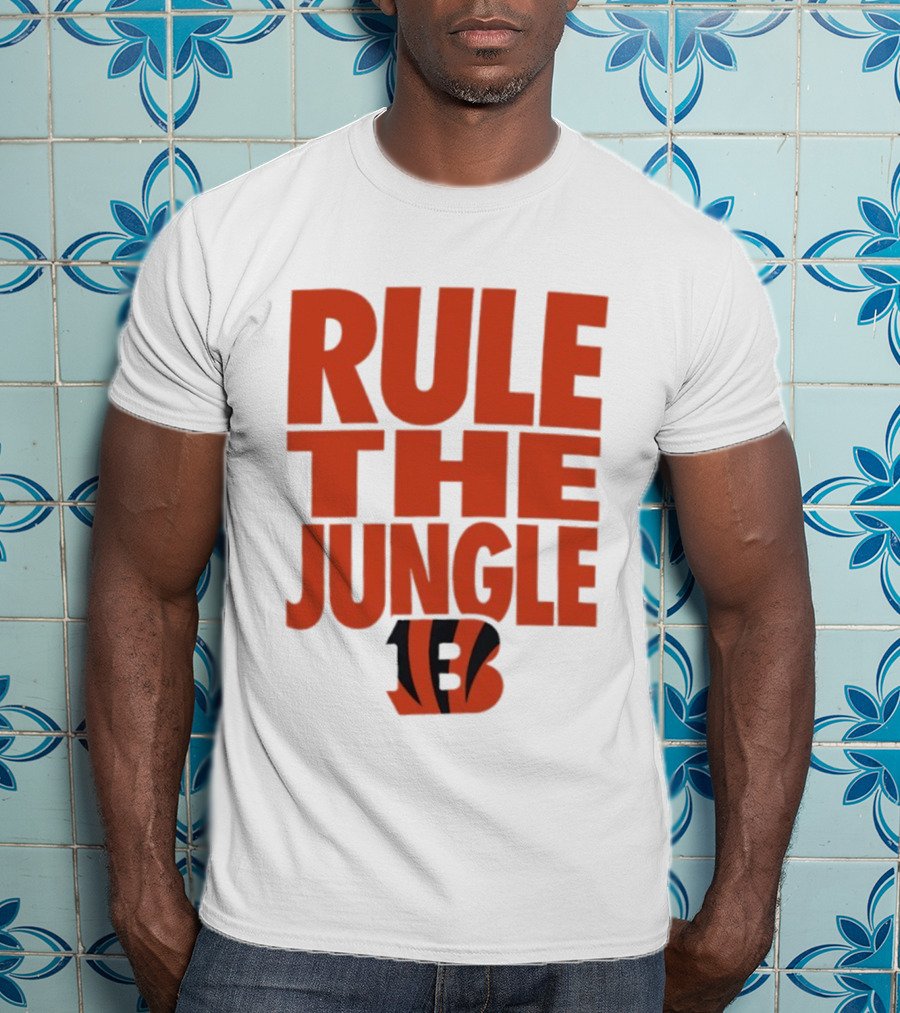 Cincinnati Bengals Rule The Jungle Bengals B T-Shirt