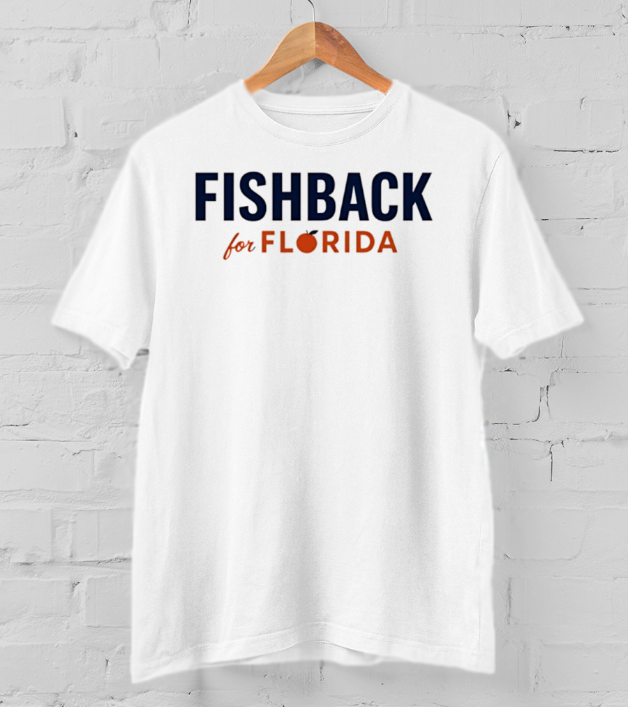 FISHBACK For FLORIDA Orange T-Shirt