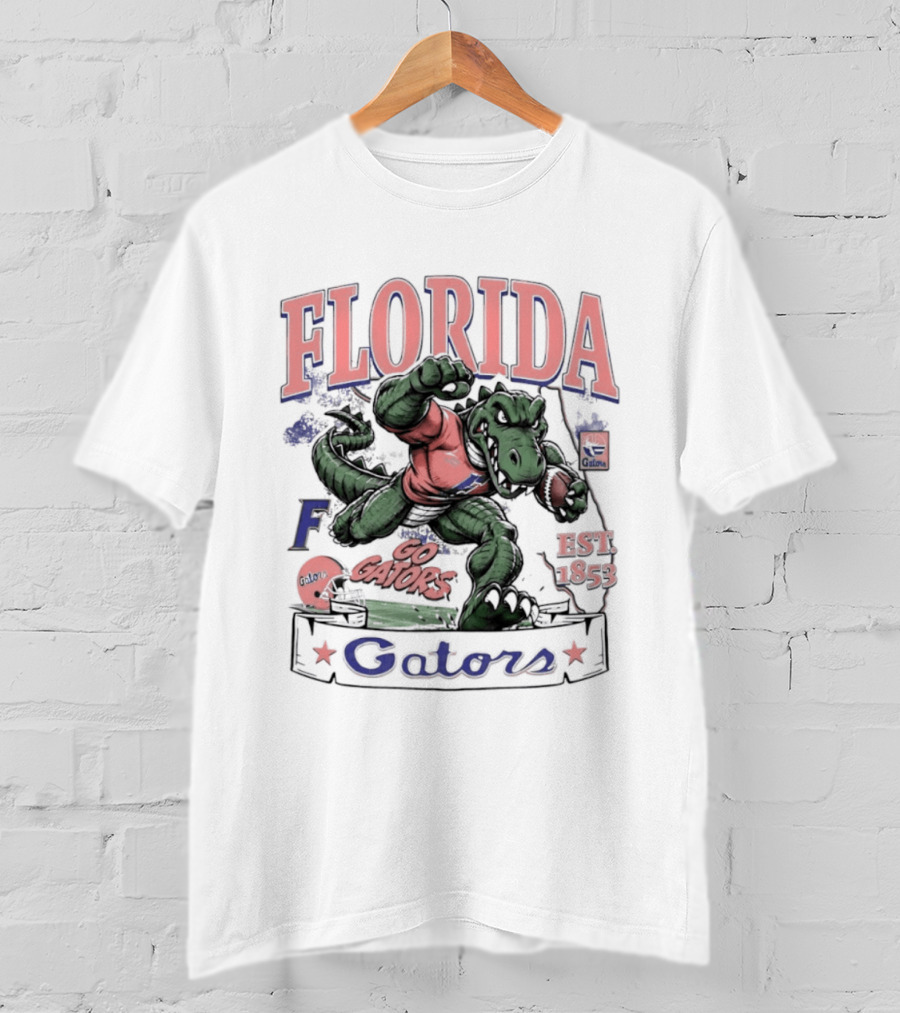 Florida Gators Football Est 1853 Go Gators T-Shirt