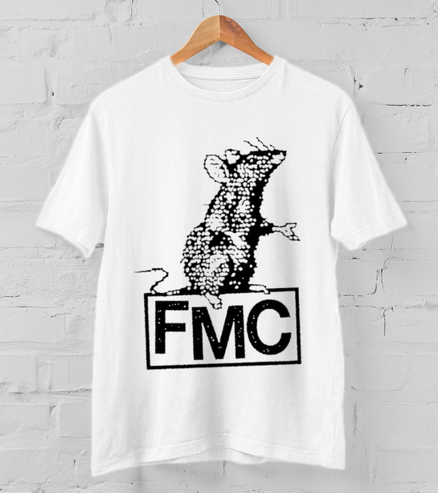FMC Rat Rodent Sketch Drawing T-Shirt