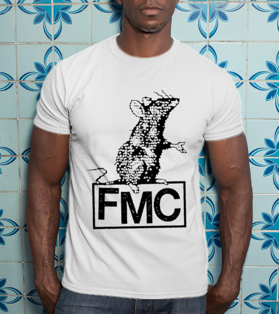 FMC Rat Rodent Sketch Drawing T-Shirt