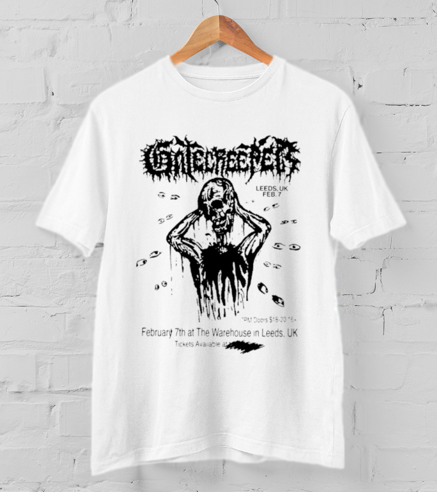 Gatecreeper Live In Leeds UK February 7th At The Warehouse Ticket Information And Event Details T-Shirt