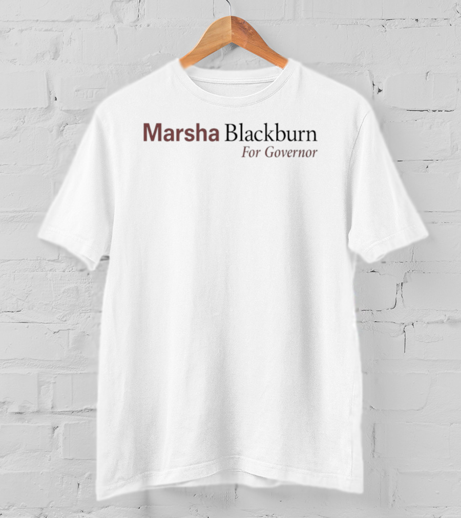Marsha Blackburn For Governor Election Campaign Tennessee T-Shirt