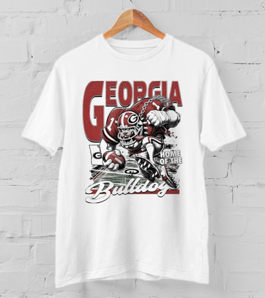 Georgia Bulldogs Home Of The Football Bulldogs T-Shirt