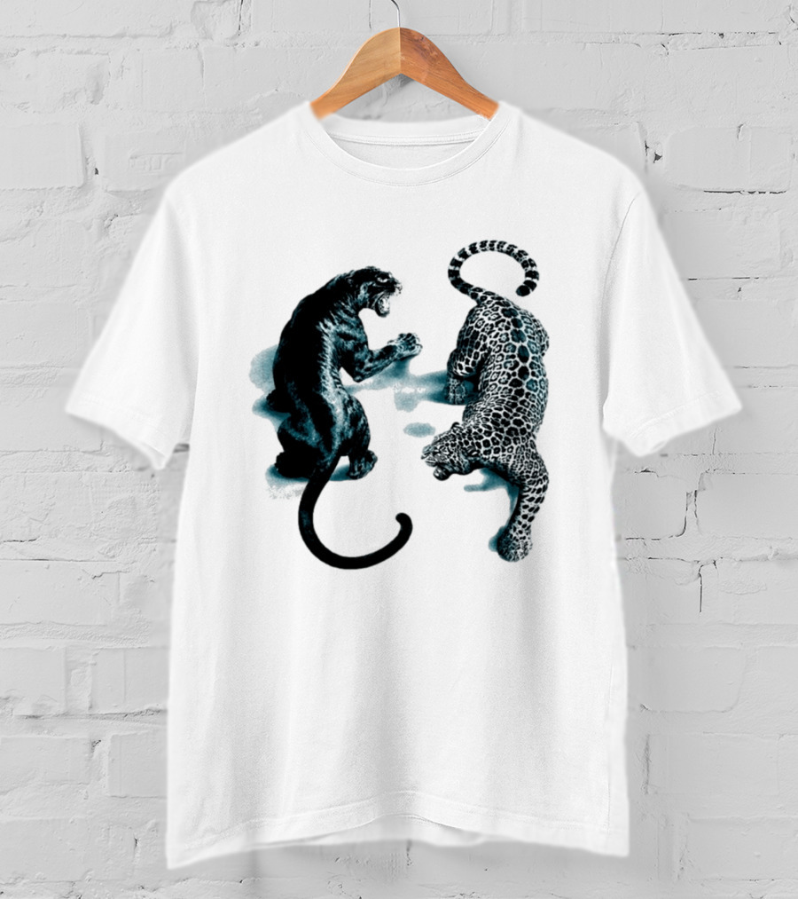 Panthers Vs Jaguars Big Cat Showdown T-Shirt