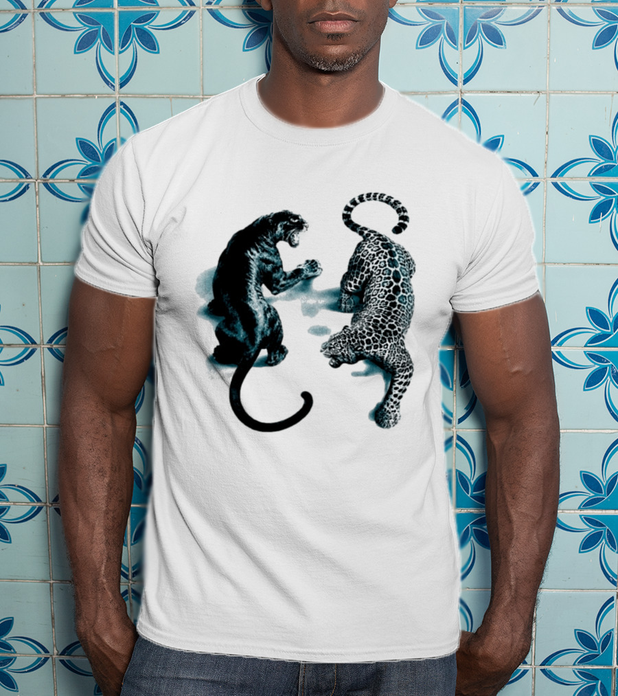 Panthers Vs Jaguars Big Cat Showdown T-Shirt