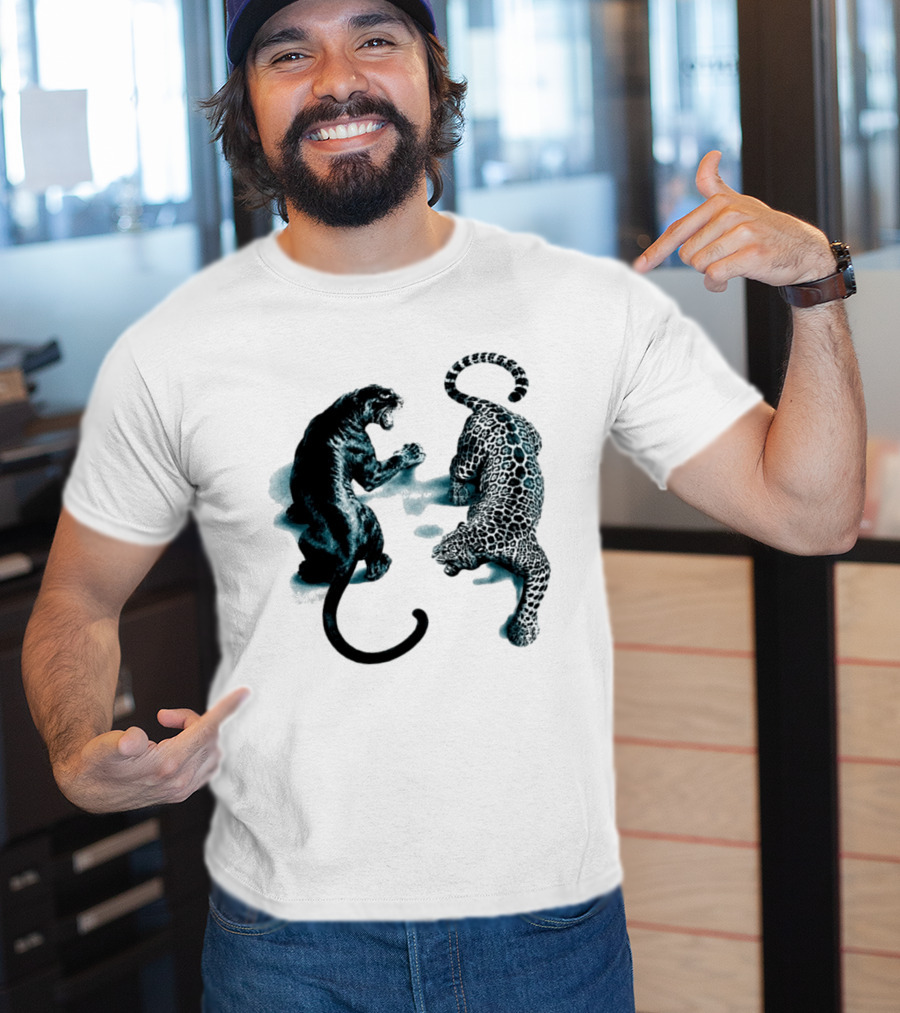 Panthers Vs Jaguars Big Cat Showdown T-Shirt