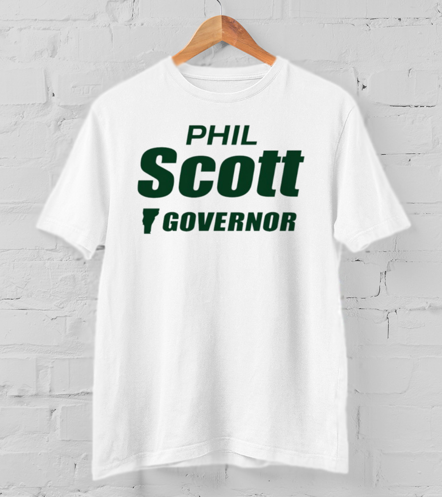 Phil Scott Governor Vermont T-Shirt