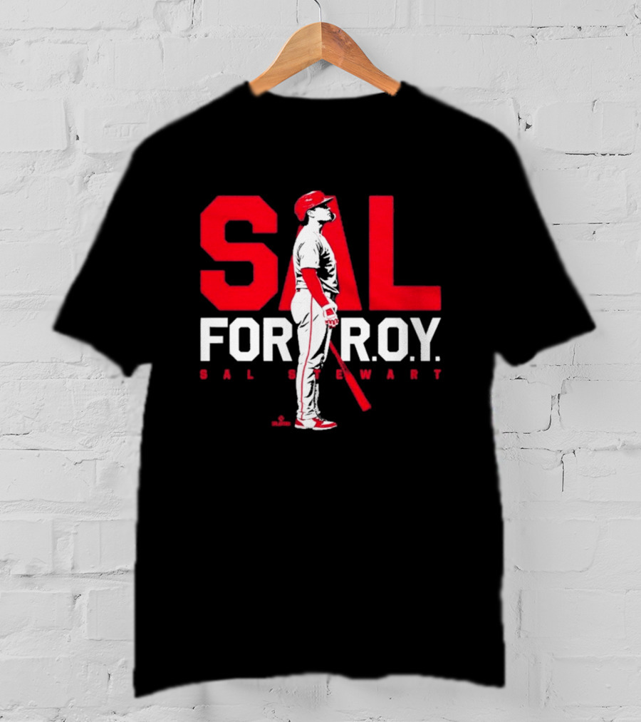 Cincinnati Reds Sal Stewart For Rookie Of The Year 2026 T-Shirt