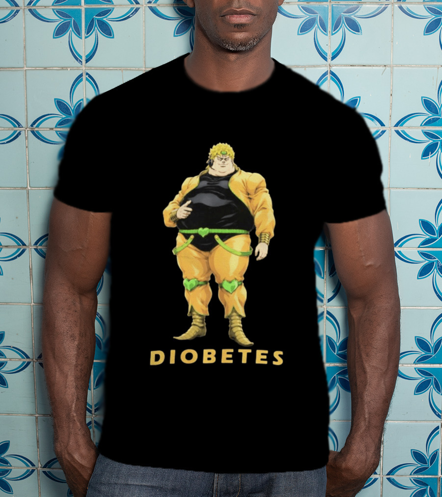 Diabetes Dio Brando JoJo's Bizarre Adventure Meme Characters T-Shirt