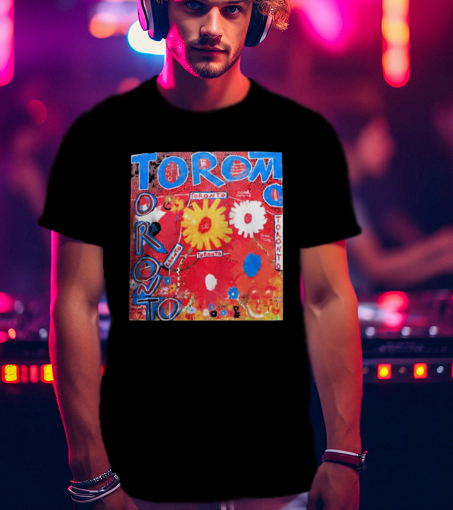 Dylan Cease Ago X Cease Eve Toronto Vibrant Floral T-Shirt