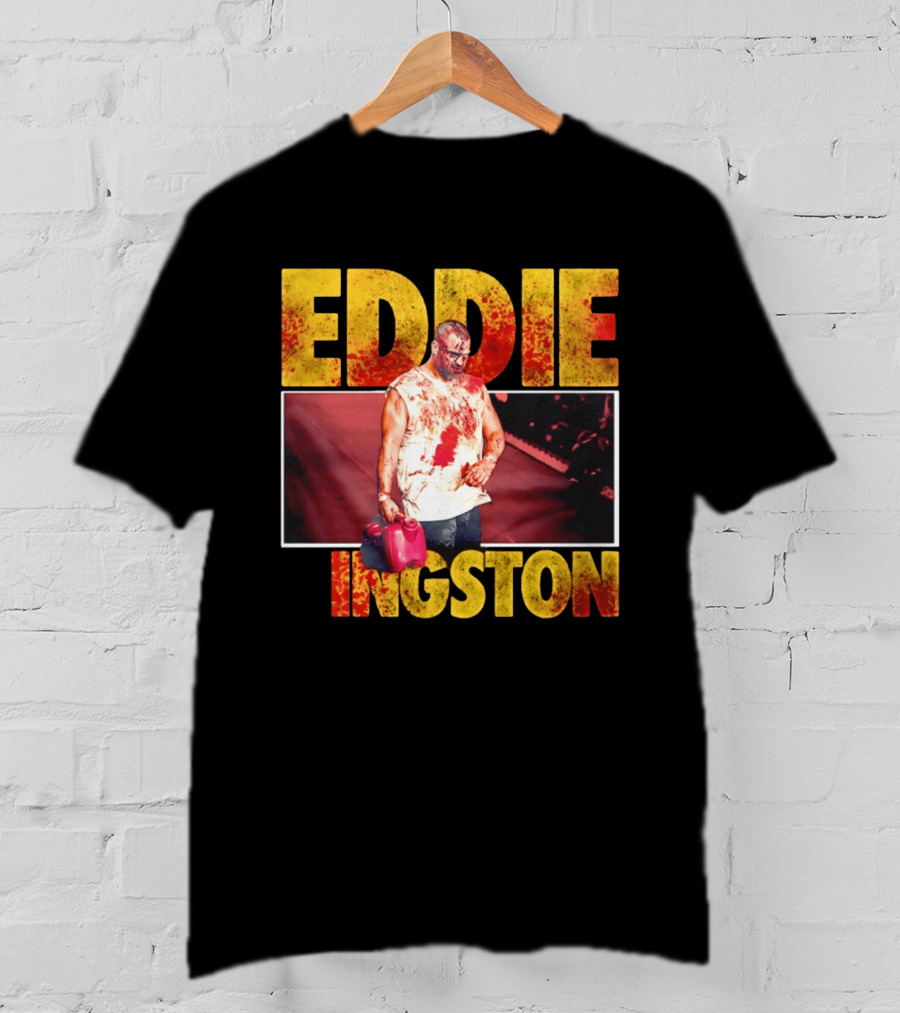 Eddie Kingston Bloody Gas Can Wrestler Image T-Shirt