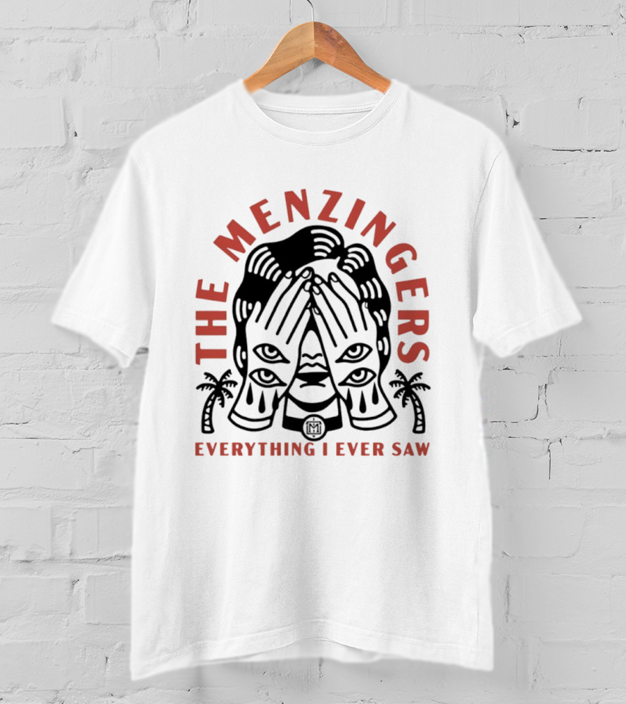 The Menzingers Everything I Ever Saw Indie Rock Face Palms T-Shirt