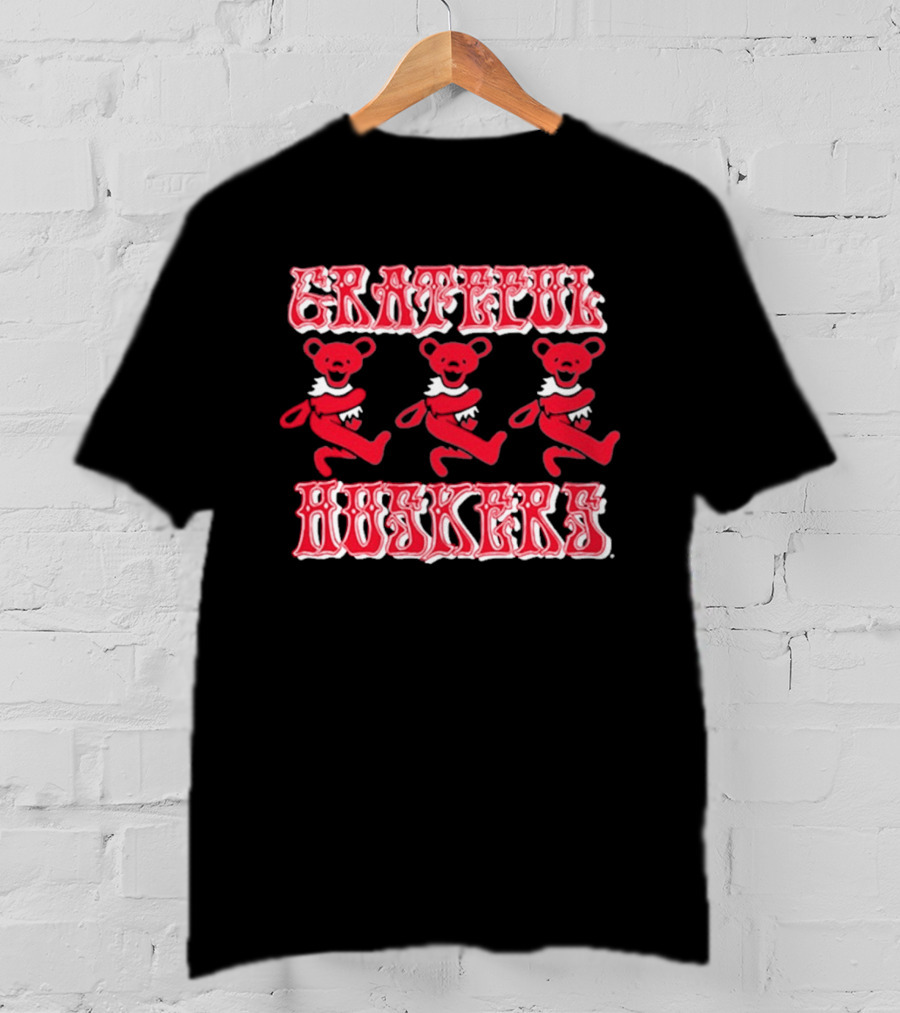 Nebraska Cornhuskers Grateful Huskers Dancing Bears T-Shirt
