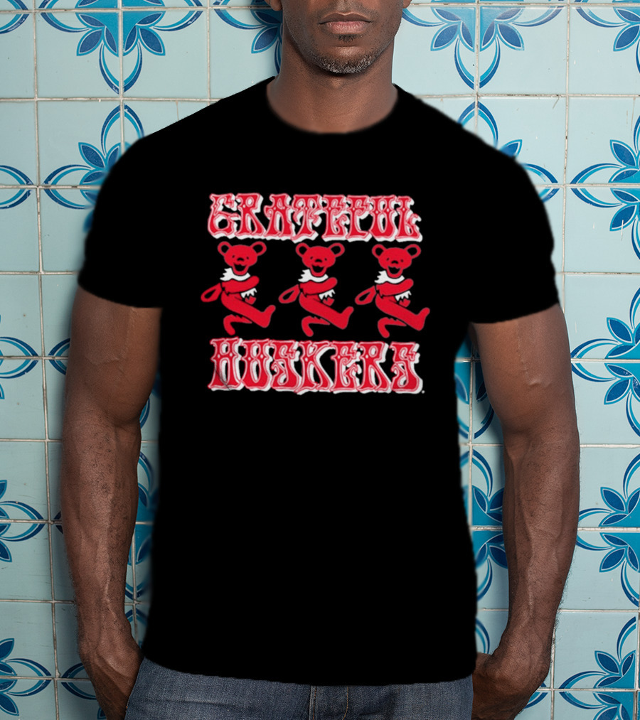 Nebraska Cornhuskers Grateful Huskers Dancing Bears T-Shirt