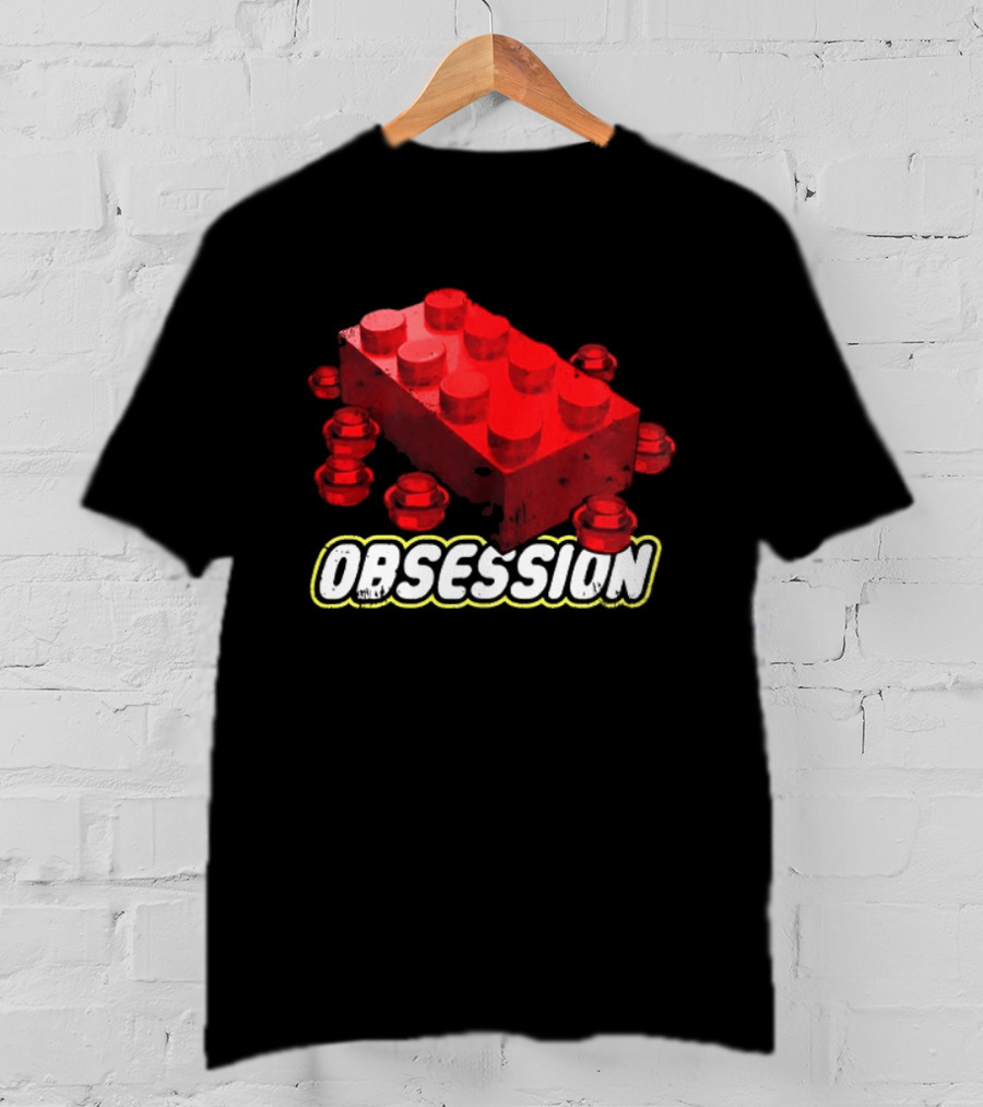 Obsession Red Building Block Toy T-Shirt