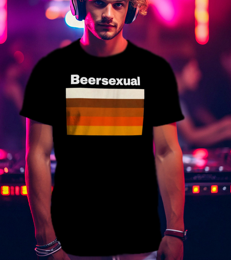 Bearsexual Pride Bear Flag Style LGBTQ+ T-Shirt