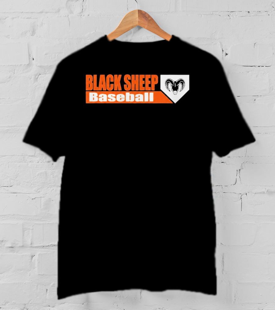 Dee Strange Gordon Black Sheep Baseball Ram T-Shirt