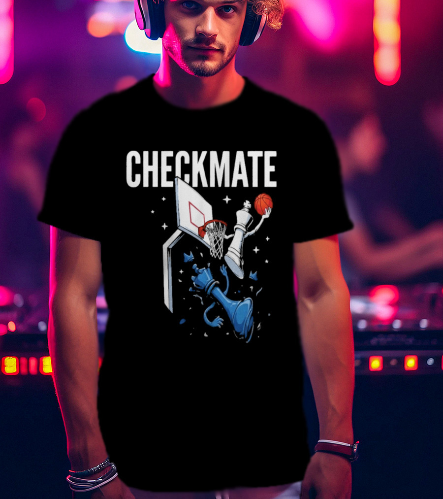 Checkmate Basketball Chess Hybrid Enes Kanter T-Shirt