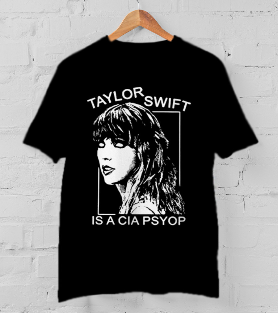 Kirk Hammett Wearing Taylor Swift Is A CIA Psyop T-Shirt