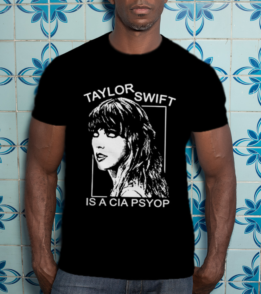 Kirk Hammett Wearing Taylor Swift Is A CIA Psyop T-Shirt