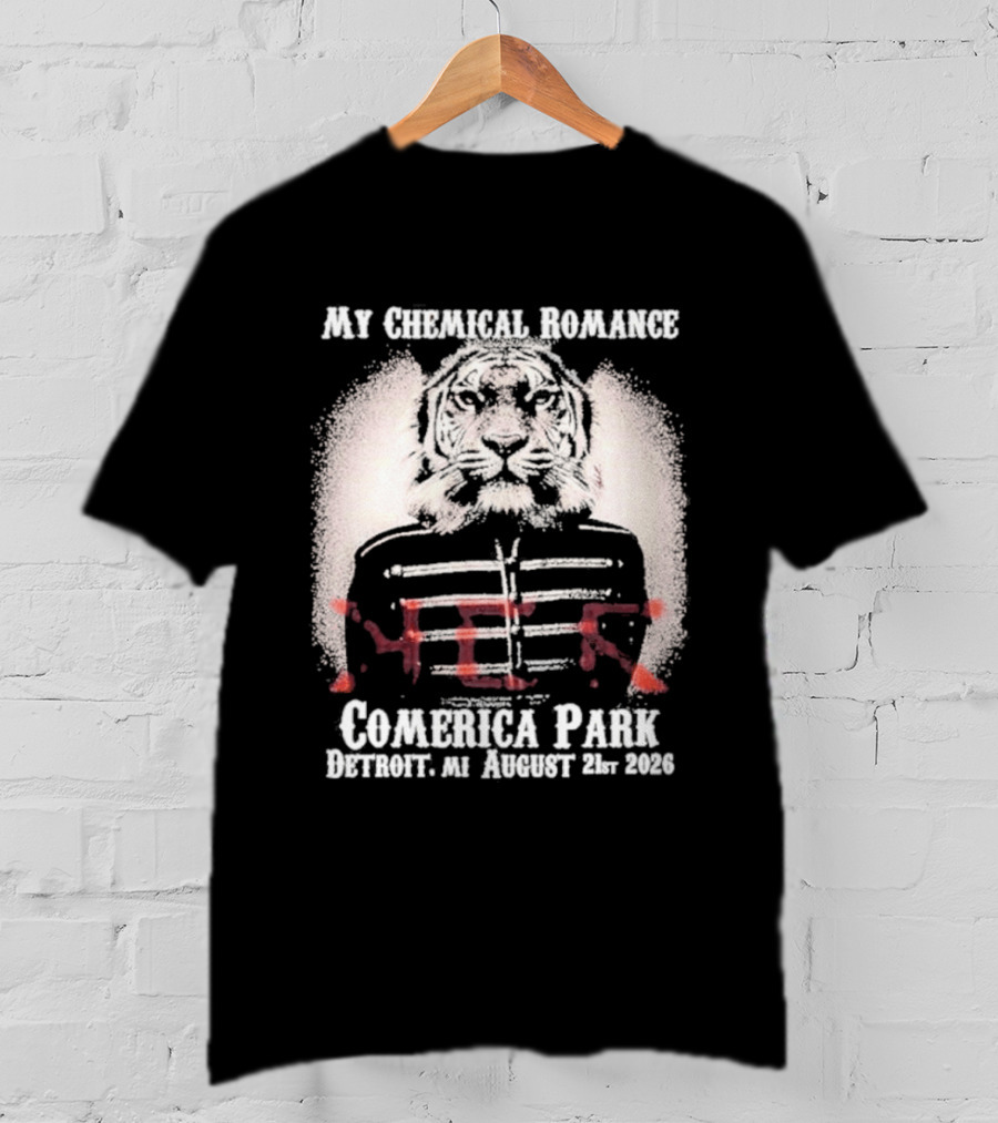 My Chemical Romance MCR Comerica Park Detroit MI August 21 2026 T-Shirt