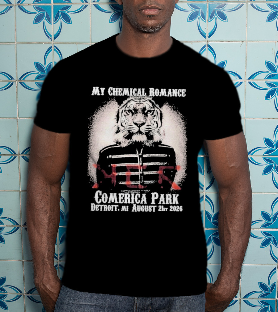 My Chemical Romance MCR Comerica Park Detroit MI August 21 2026 T-Shirt