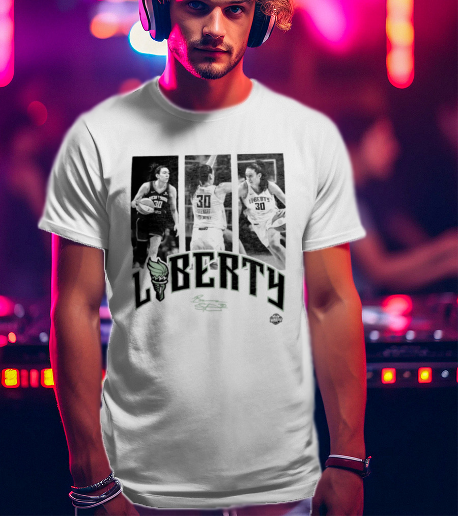Breanna Stewart Liberty 30 New York WNBA T-Shirt
