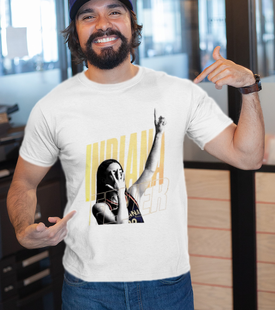 Indiana Fever Caitlin Clark Pointing Indiana Player Gesture T-Shirt