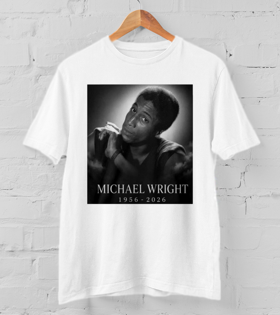 Michael Wright 1956 2026 Memoriam T-Shirt