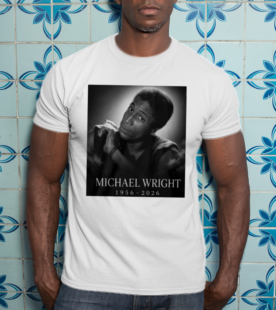 Michael Wright 1956 2026 Memoriam T-Shirt