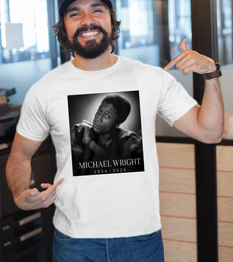 Michael Wright 1956 2026 Memoriam T-Shirt