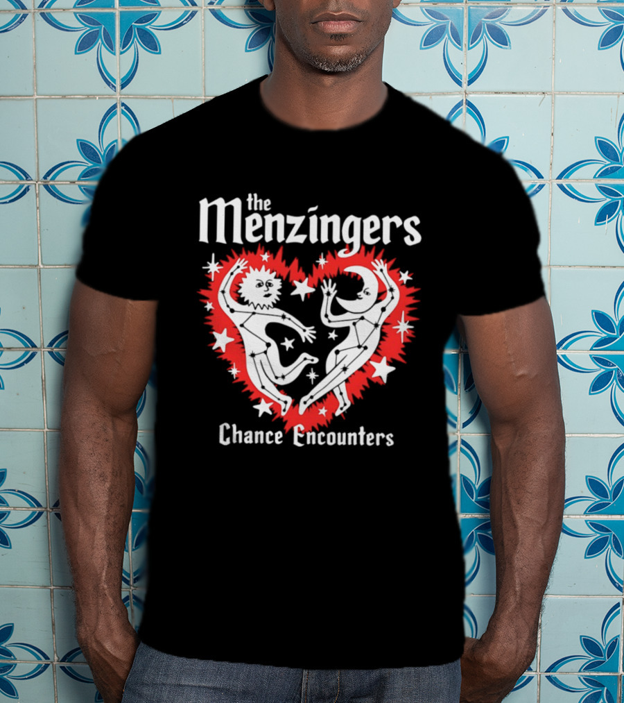 The Menzingers Chance Encounters Heart Starburst Indie Rock T-Shirt