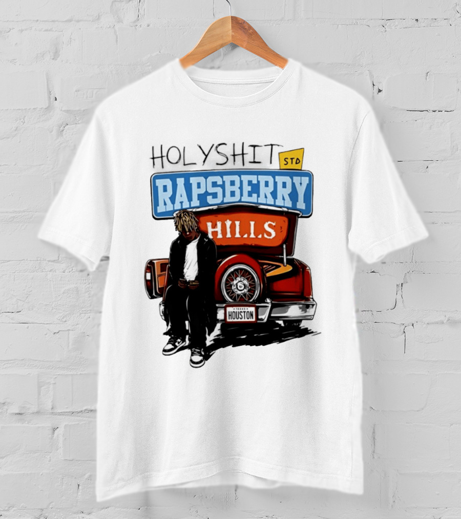 Holyshit Std Rapsberry Hills Houston Texas Car Scene T-Shirt