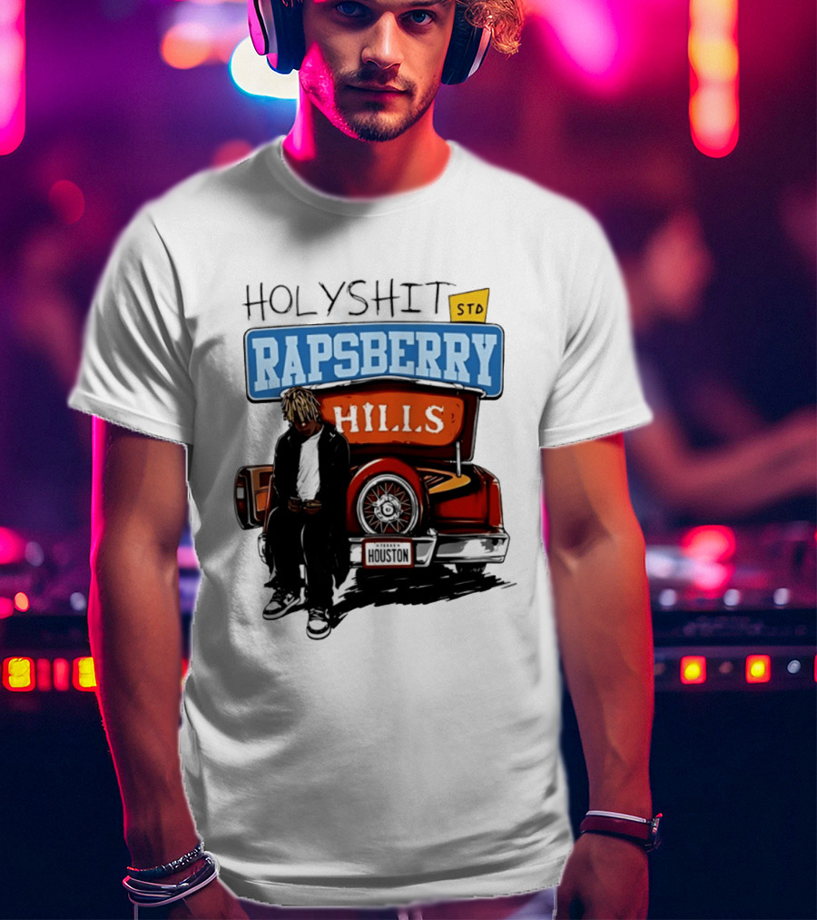 Holyshit Std Rapsberry Hills Houston Texas Car Scene T-Shirt
