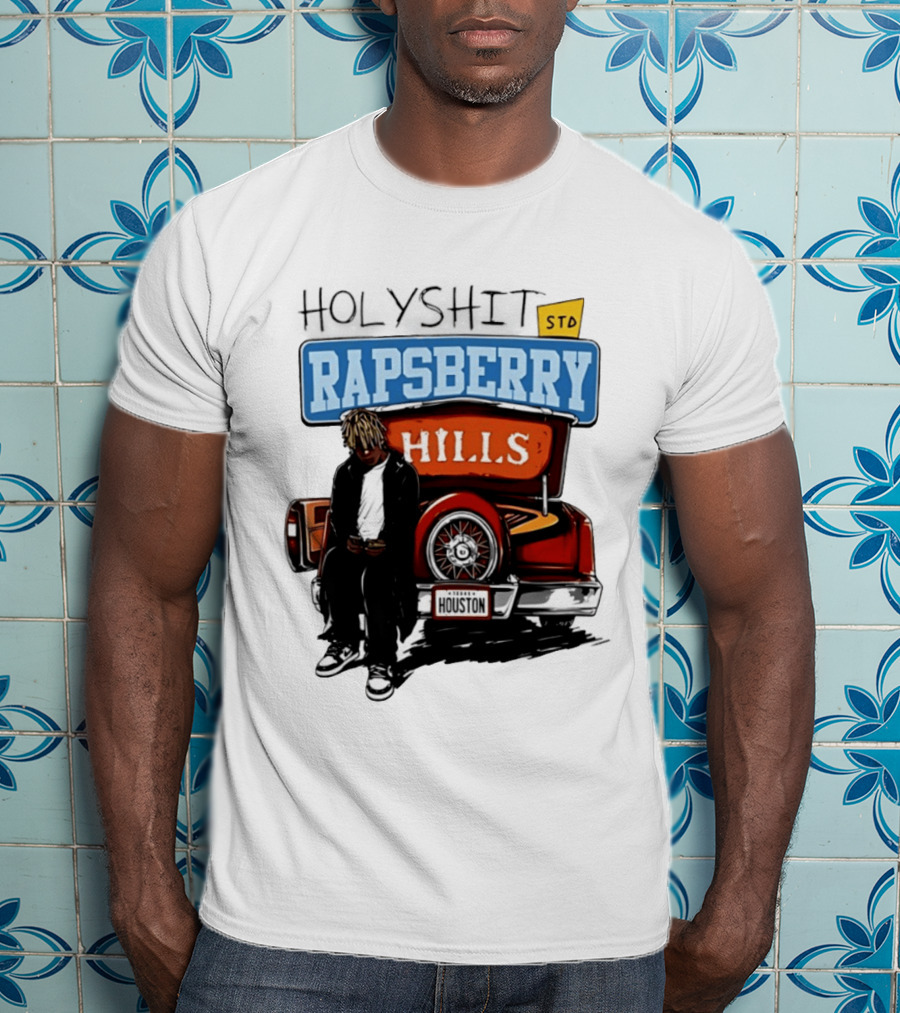 Holyshit Std Rapsberry Hills Houston Texas Car Scene T-Shirt