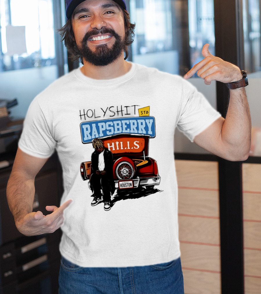 Holyshit Std Rapsberry Hills Houston Texas Car Scene T-Shirt