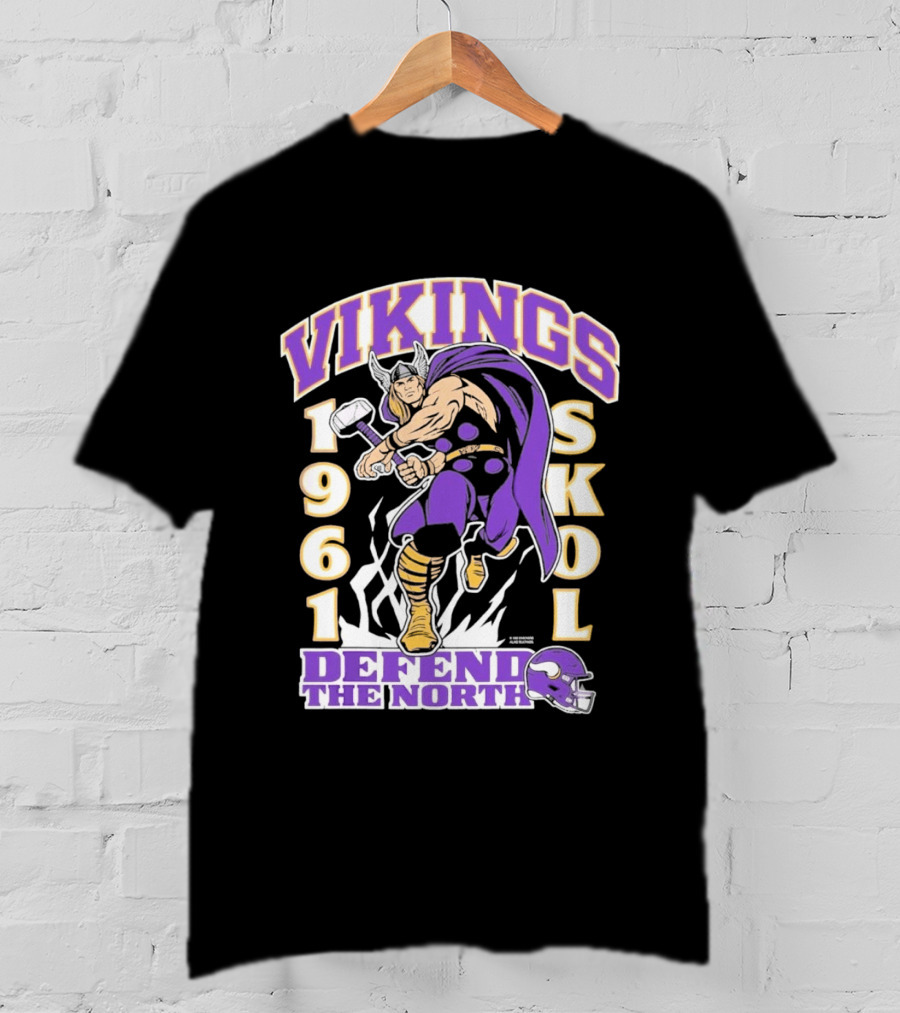 Vikings Defend The North Skol 1961 Minnesota T-Shirt