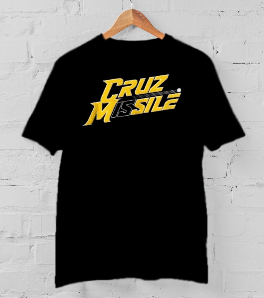 Oneil Cruz Pittsburgh Pirates Cruz Missile T-Shirt