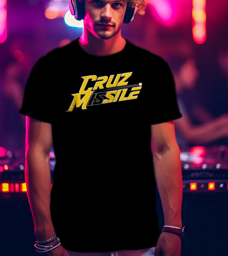 Oneil Cruz Pittsburgh Pirates Cruz Missile T-Shirt
