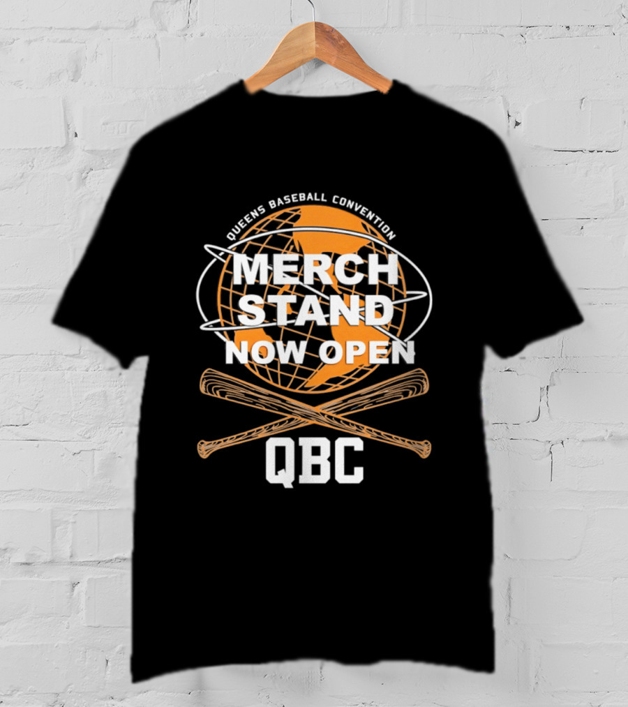 Queens Baseball Convention Merch Stand Now Open QBC T-Shirt