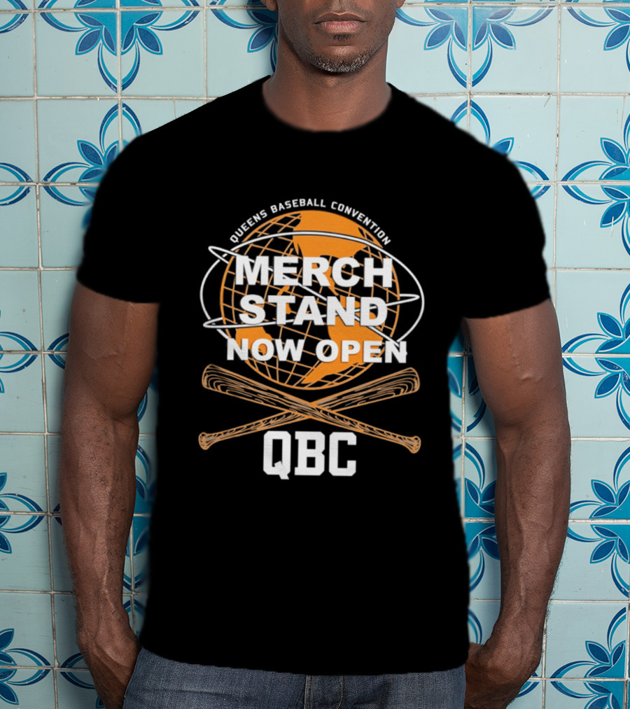 Queens Baseball Convention Merch Stand Now Open QBC T-Shirt