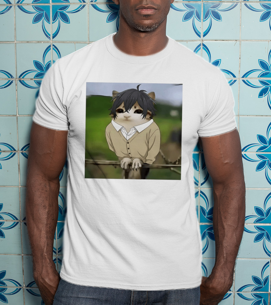 Horimeowls Miyamura Cat Owl Meme Anime Hybrid T-Shirt