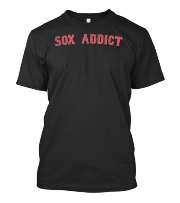 MLB Sox Addict Enthusiast Fan Collection T-Shirt